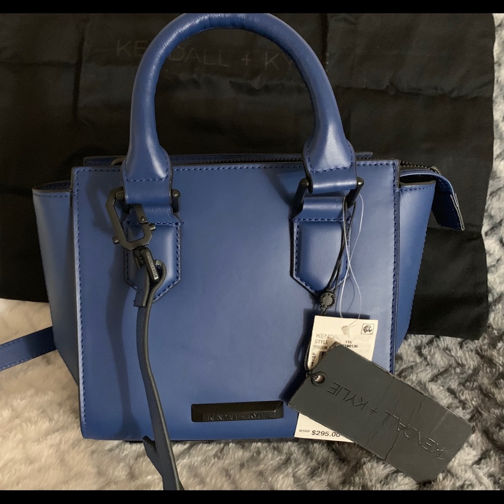 Stunning Kendall + Kylie Rare ROYAL Blue Purse NWT